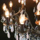 Lustre Versailles com Cristais Mesclados | VR-101-17-CM-Rosa - Cristal de Rocha 