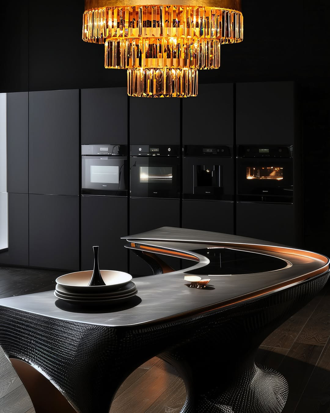 Lustre de cristal Strati | STA-104