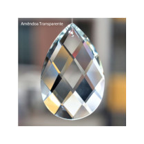 Amêndoa de Cristal Transparente
