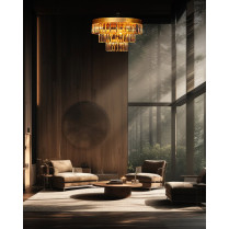 Lustre de cristal Strati | STA-104