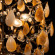 Lustre Colmeia Médio com cristais de Rocha | CLM-101-5CR