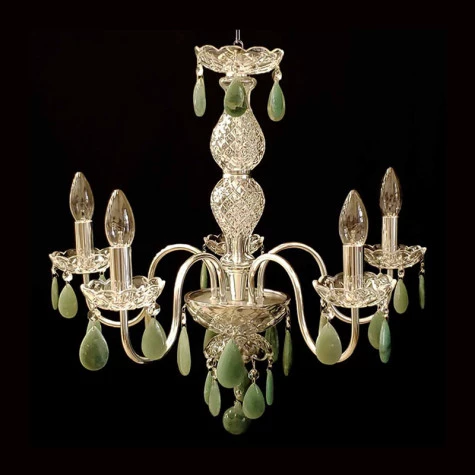 lustre-bohemia-cristal-cromado-teto