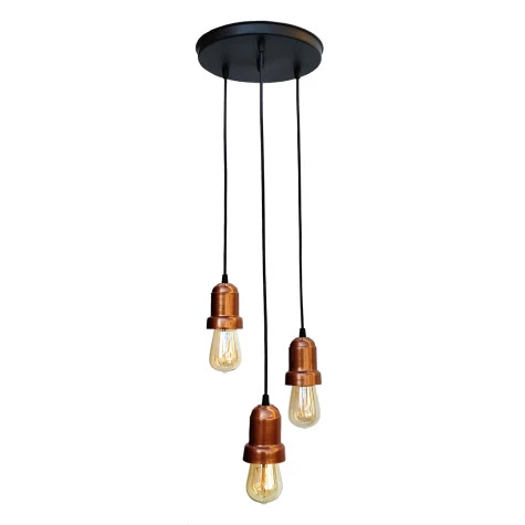 Pendente Industrial Triplo | PD-110-3 