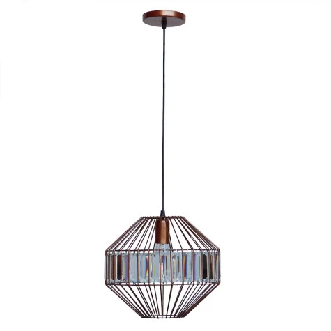 Pendente Aramado com Cristal | PD-125-C
