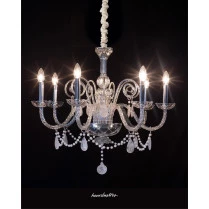Lustre-bohemia-braços-revestidos-vidro