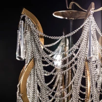 lustre-belle-epoque-dourado