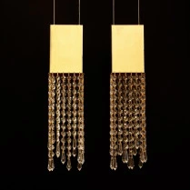 Pendente de Cristal | PD-CC-Ouro Vivo 