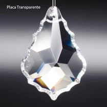 Placa de Cristal Transparente