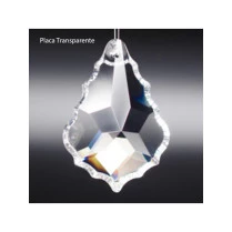 Placa de Cristal Transparente