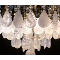 Plafon de cristal de rocha | PLF-113