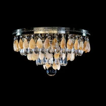 Plafon de cristal de rocha | PLF-113