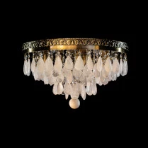Plafon de cristal de rocha | PLF-113