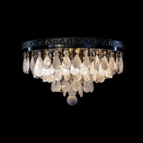 Plafon de cristal de rocha | PLF-113
