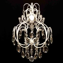 Lustre Provençal Pequeno com Cristais Transparentes | PVL-100-CT
