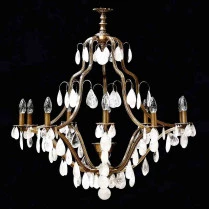 Lustre Versailles | VR-101-11- cristal de rocha