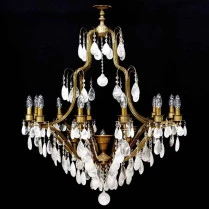 Lustre Versailles | VR-101-17- cristal de rocha