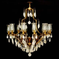 Lustre Versailles | VR-101-17- cristal de rocha