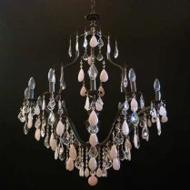 Lustre Versailles | VR-101-17- cristal mesclado